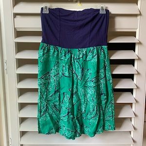 Summery Roxy strapless dress